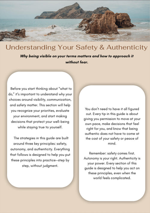 Staying You in Unsafe Times – Digital Guide